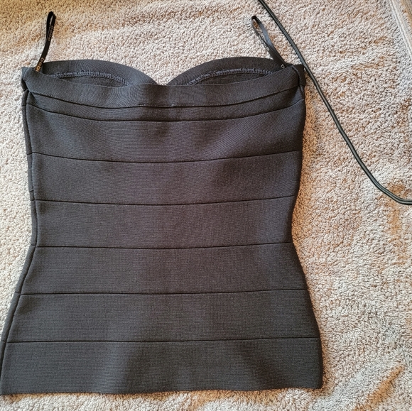 Bebe XS bandage top black - Picture 2 of 4